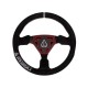 ASSAULT INDUSTRIES UNIVERSAL NAVIGATOR SUEDE UTV STEERING WHEEL