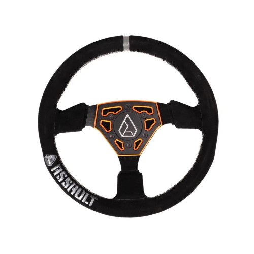ASSAULT INDUSTRIES UNIVERSAL NAVIGATOR SUEDE UTV STEERING WHEEL