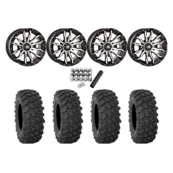 System 3 XTR370 28x10-14 Tires on HL21 Machined Wheels