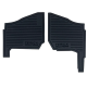 Terick Solutions Polaris Ranger XP 1000 Rubber Floor Mats