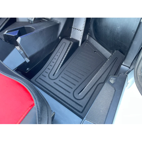 Terick Solutions Polaris RZR XP 1000 Rubber Floor Mats