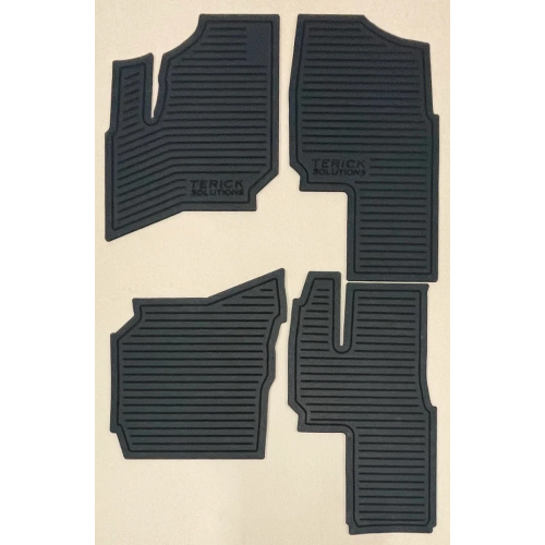 Terick Solutions Polaris Ranger XD 1500 Rubber Floor Mats Terick Solutions Polaris Ranger XD 1500 Rubber Floor Mats