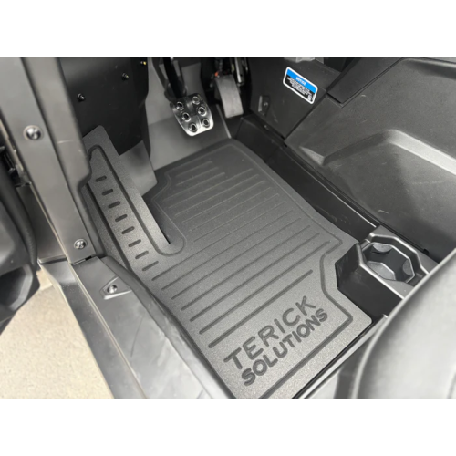 Terick Solutions Can-Am Commander / Maverick Gen 2 Rubber Floor Mats