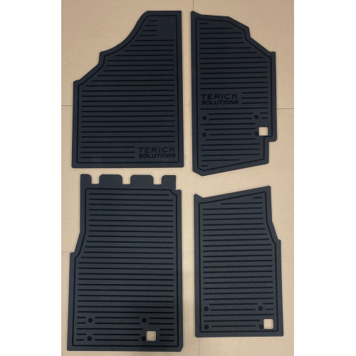 Terick Solutions Can-Am Defender Rubber Floor Mats Terick Solutions Can-Am Defender Rubber Floor Mats