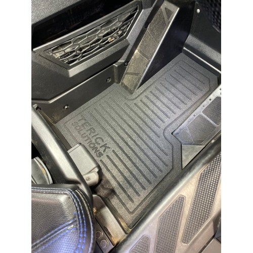Terick Solutions Polaris RZR Pro R Rubber Floor Mats