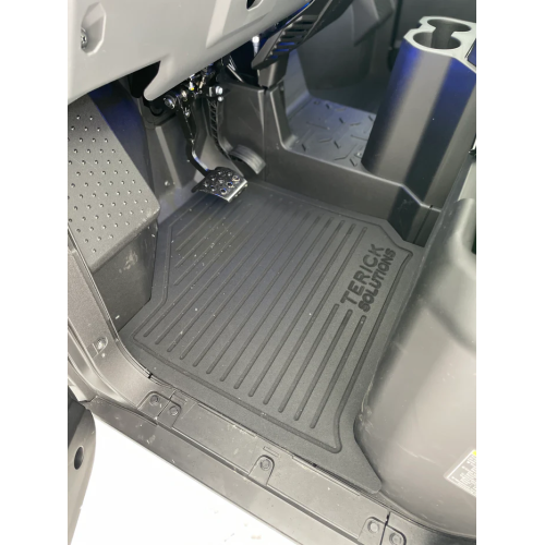 Terick Solutions Kawasaki Ridge 2-Door Rubber Floor Mats Terick Solutions Kawasaki Ridge 2-Door Rubber Floor Mats