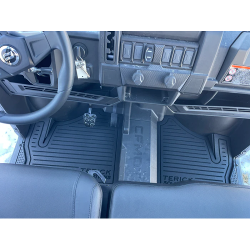 Terick Solutions CFMoto UForce 600 Rubber Floor Mats Terick Solutions CFMoto UForce 600 Rubber Floor Mats