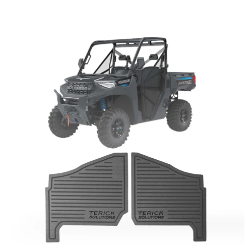 Terick Solutions Polaris Ranger Base/EPS/Premium 1000 Rubber Floor Mats (NON XP Models) Terick Solutions Polaris Ranger Base/EPS/Premium 1000 Rubber Floor Mats (NON XP Models)