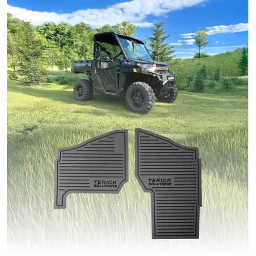 Terick Solutions Polaris Ranger XP 1000 Rubber Floor Mats