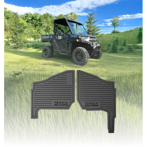 Terick Solutions Polaris Ranger XP 1000 Rubber Floor Mats