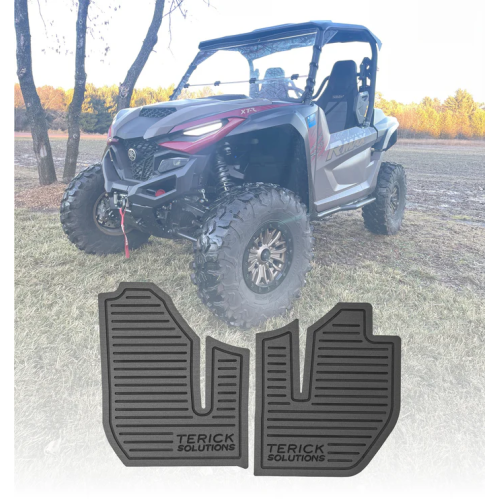 Terick Solutions Yamaha Wolverine RMAX 2 1000 & Wolverine X2 Rubber Floor Mats