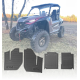 Terick Solutions Yamaha Wolverine RMAX 2 1000 & Wolverine X2 Rubber Floor Mats