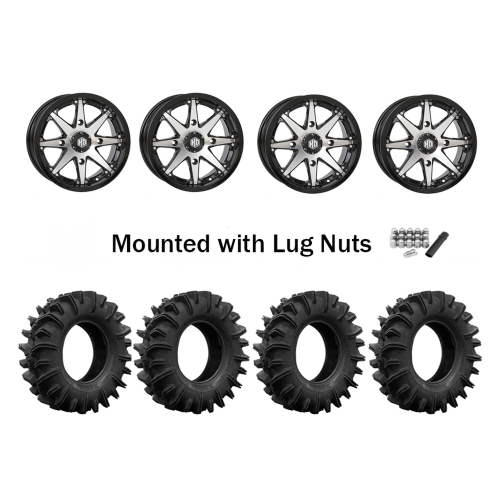 Terminator 29.5x10-14 Tires on STI HD10 Machined Wheels