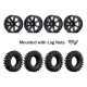 Terminator 29.5x10-14 Tires on MSA M33 Clutch Wheels