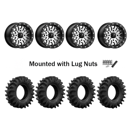 Terminator 29.5x10-14 Tires on MSA M37 Brute Beadlock Wheels