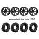 Terminator 29.5x10-14 Tires on MSA M42 Bounty Wheels