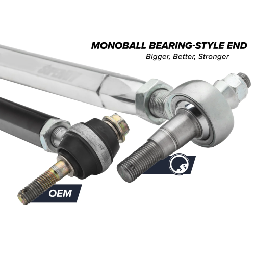 Can-Am Maverick X3 Rackboss 2.0 Steel Bar Tie Rod Kit Can-Am Maverick X3 Rackboss 2.0 Steel Bar Tie Rod Kit