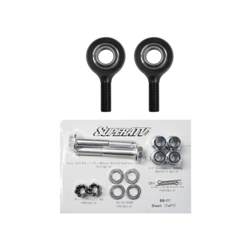 Can-Am Maverick X3 Heavy-Duty Tie Rod End Replacement Kit Can-Am Maverick X3 Heavy-Duty Tie Rod End Replacement Kit