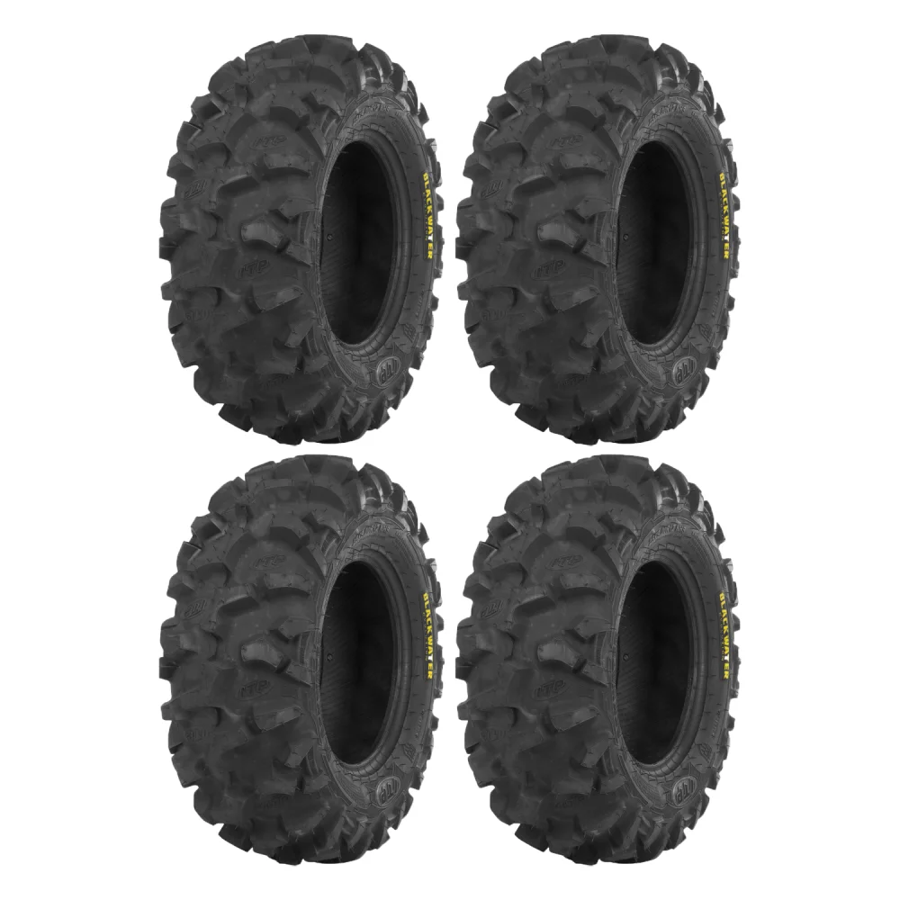 ITP Black Water Evolution 30x10-14 tires, full set of 4