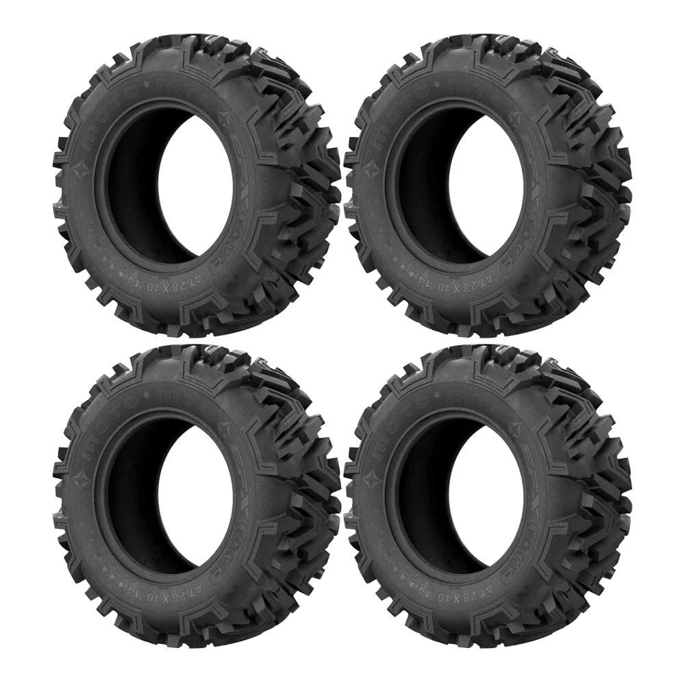 EFX MotoMTC 26x9-14 & 26x11-14 tires, full set of 4