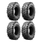Maxxis Carnivore 33x10-15 Radial Tires (Full Set)
