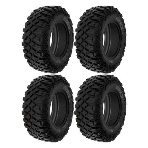 Pro Armor Crawler XR Tire 28x10-14 (Full Set)
