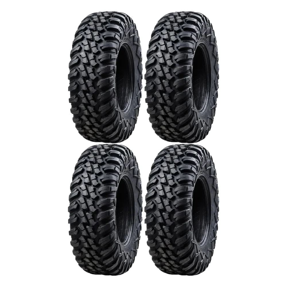 Tusk Terrabite Radial 28x10-14 tires, full set of 4