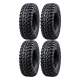 Tusk Aramid Terrabite Radial Tires 27x9-12 & 27x11-12 (Full Set)