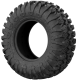 EFX Motoclaw 33x10-20 Tires on ST-3 System 3 Offroad Matte Black Wheels
