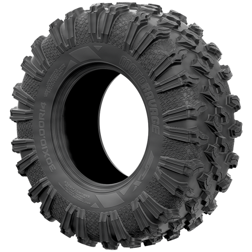 EFX MotoRavage 32x10-15 (8ply) Radial Tires on MSA M50 Clubber Gloss Black Wheels