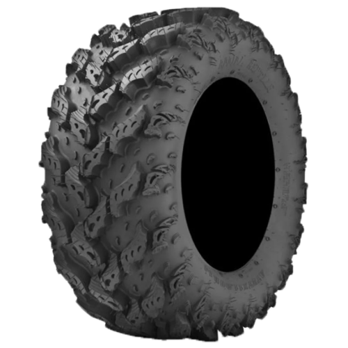 Interco Reptile 30x10-20 Radial Tires on Fuel Kompressor Gloss Black with Red Tint Wheels