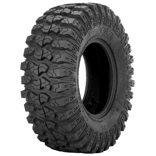 Sedona Rock-A-Billy 32x10-15 Tires on MSA M31 Lok2 Satin Black Beadlock Wheels