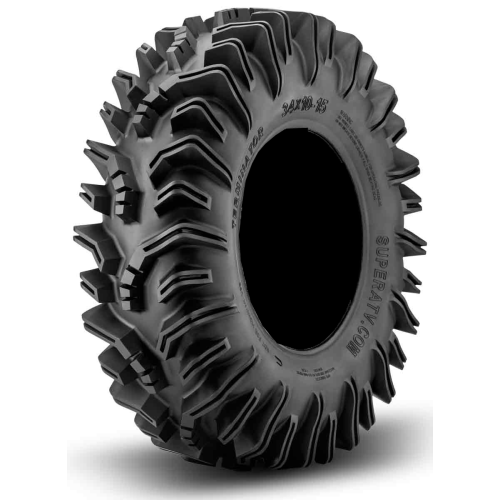 Terminator 34x10-18 Tires on MSA M53 Bolo Matte Black Beadlock Wheels Terminator 34x10-18 Tires on MSA M53 Bolo Matte Black Beadlock Wheels