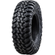Tusk Terrabite 30x10-15 Radial Tires on Fuel Cycle Gloss Gunmetal Wheels