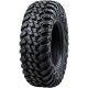 Tusk Terrabite 30x10-15 Radial Tires on HL25 Gloss Black Wheels