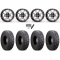 Atturo Trail Blade Boss 30x10-14 (8ply) Radial Tires on Frontline 556 Machined Wheels