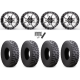 Atturo Trail Blade Boss 30x10-14 (8ply) Radial Tires on Frontline 556 Machined Wheels