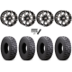Atturo Trail Blade Boss 30x10-14 (8ply) Radial Tires on High Lifter HL3 Machined Wheels