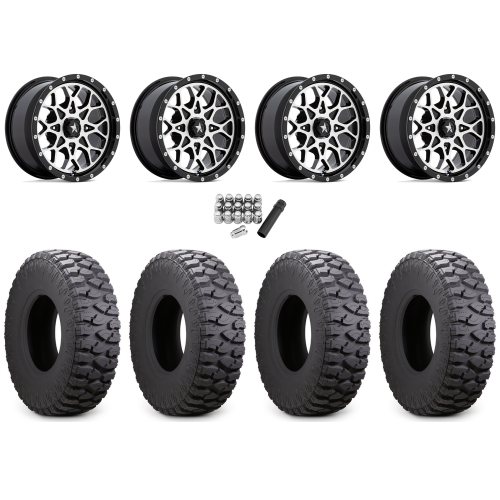 Atturo Trail Blade Boss 30x10-14 (8ply) Radial Tires on MSA M45 Portal Machined Wheels