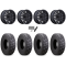 Atturo Trail Blade Boss 30x10-14 (8ply) Radial Tires on MSA M49 Creed Matte Black Wheels