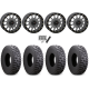 Atturo Trail Blade Boss 30x10-14 (8ply) Radial Tires on System 3 Offroad SB-5 Gunmetal Grey Beadlock Wheels