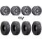 Atturo Trail Blade Boss 30x10-15 (8ply) Radial Tires on Fuel Cycle Gloss Gunmetal Wheels