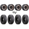 Atturo Trail Blade Boss 30x10-15 (8ply) Radial Tires on Fuel Piston Matte Bronze Wheels