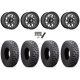 Atturo Trail Blade Boss 30x10-15 (8ply) Radial Tires on Fuel Runner Gloss Black Milled Wheels