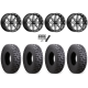 Atturo Trail Blade Boss 32x10-15 (8ply) Radial Tires on MSA M21 Lok Gunmetal Beadlock Wheels