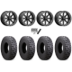Atturo Trail Blade Boss 32x10-15 (8ply) Radial Tires on MSA M31 Lok2 Satin Black Beadlock Wheels