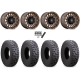 Atturo Trail Blade Boss 33x10-15 (8ply) Radial Tires on MSA M50 Clubber Matte Bronze Wheels