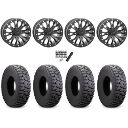 Atturo Trail Blade Boss 30x10-15 (8ply) Radial Tires on System 3 Offroad ST-3 Matte Black Wheels