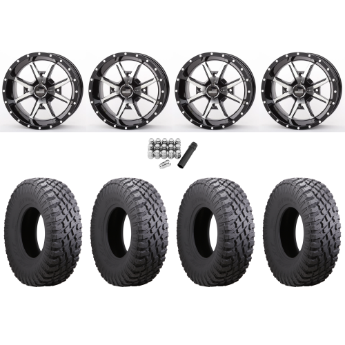 Atturo Trail Blade X/T 29x9-14 & 29x11-14 (8ply) Radial Tires on Frontline 556 Machined Wheels