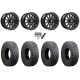 Atturo Trail Blade X/T 30x10-14 (8ply) Radial Tires on Fuel Vector Matte Black Wheels